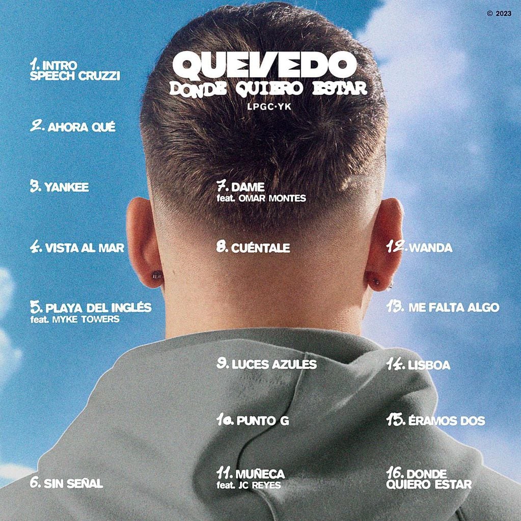 Quevedo lanzó su álbum debut “Donde quiero estar”: todos los detalles