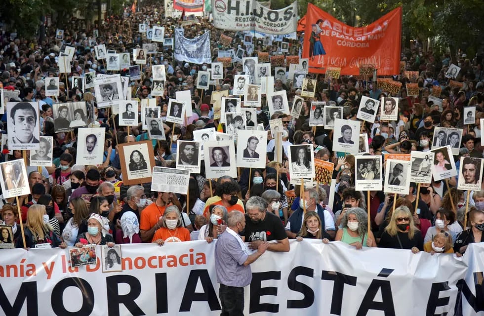 Córdoba. Movilización por el Día de la Memoria por la Verdad y la Justicia.