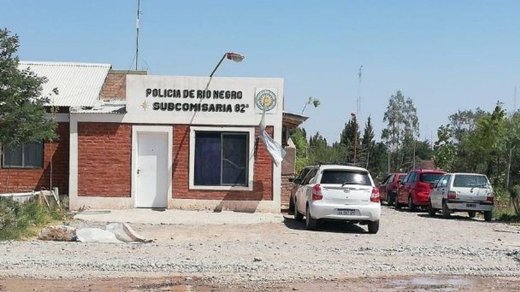 Comisaría de Las Perlas, afectada por el coronavirus (web).