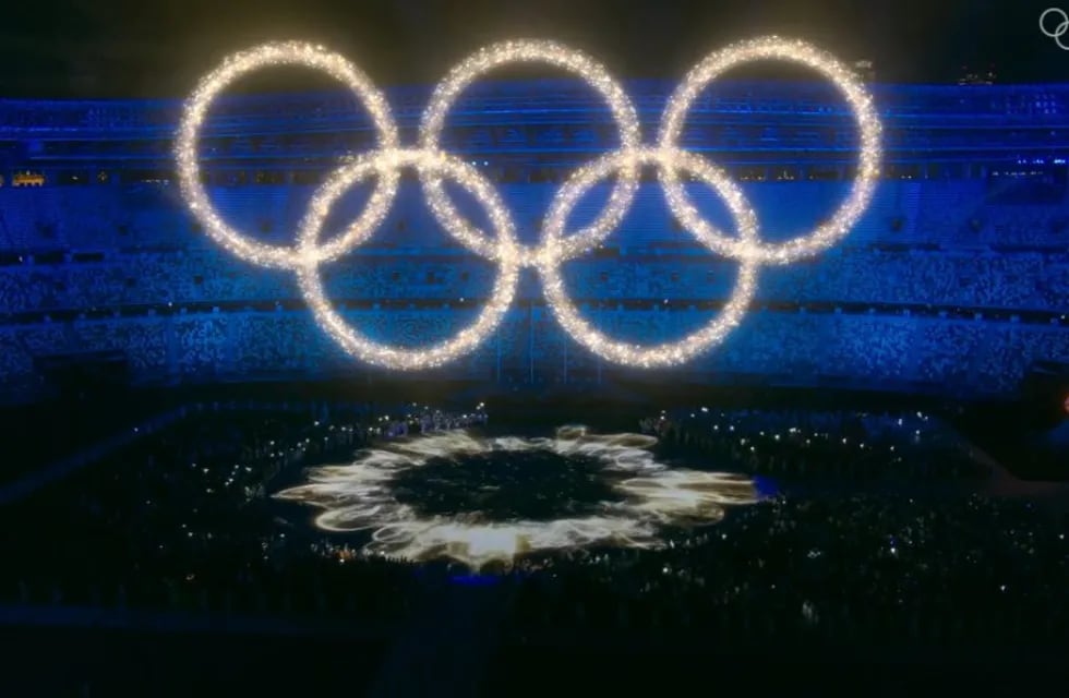 Los anillos Olímpicos, uno de los símbolos de los Juegos.