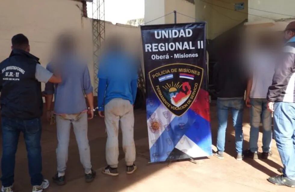 Robo a colonos en San Martín: ya hay cinco detenidos. Policía de Misiones