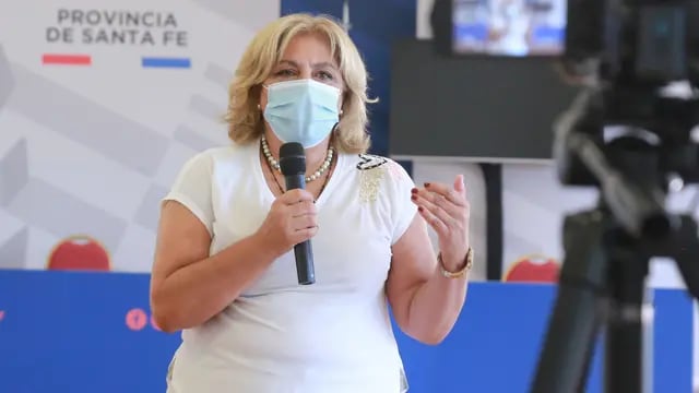 Sonia Martorano, ministra de Salud de Santa Fe