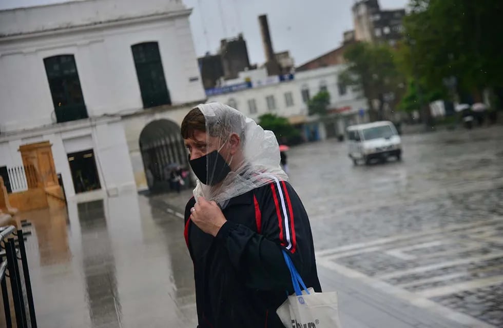 Hasta cuándo seguirá la lluvia en Córdoba. (Pedro Castillo / La Voz)