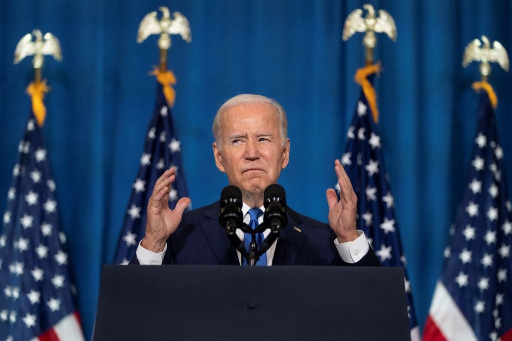 Joe Biden intenta destrabar negociaciones con China en pos de mejorar las relaciones económicas entre ambos países. Foto: AP.