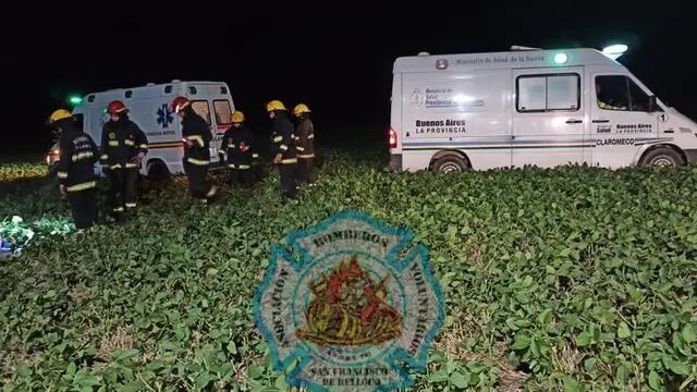 Accidente en las cercanías del Monte Guisasola, 8 personas trasladadas al Hospital Pirovano de Tres Arroyos