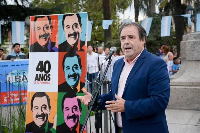 Acto por 40 años de democracia, en Jujuy