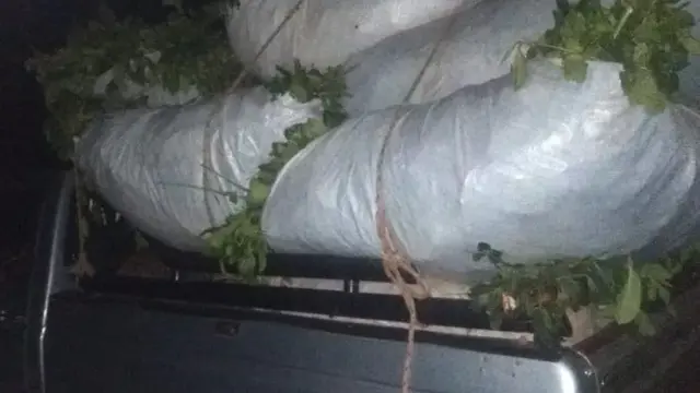 Policía secuestró siete ponchadas de yerba mate robada de un agricultor en Tobuna