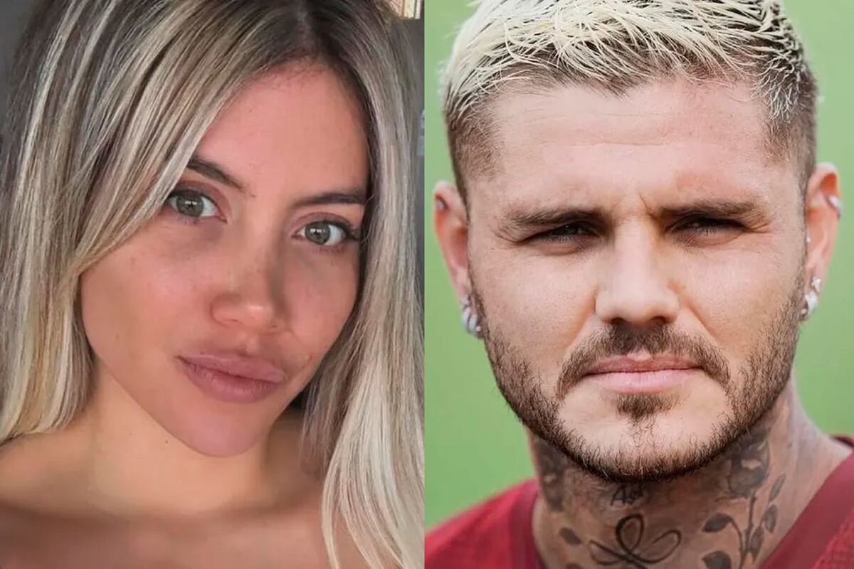 Wanda Nara vs. Mauro Icardi. Foto: captura pantalla