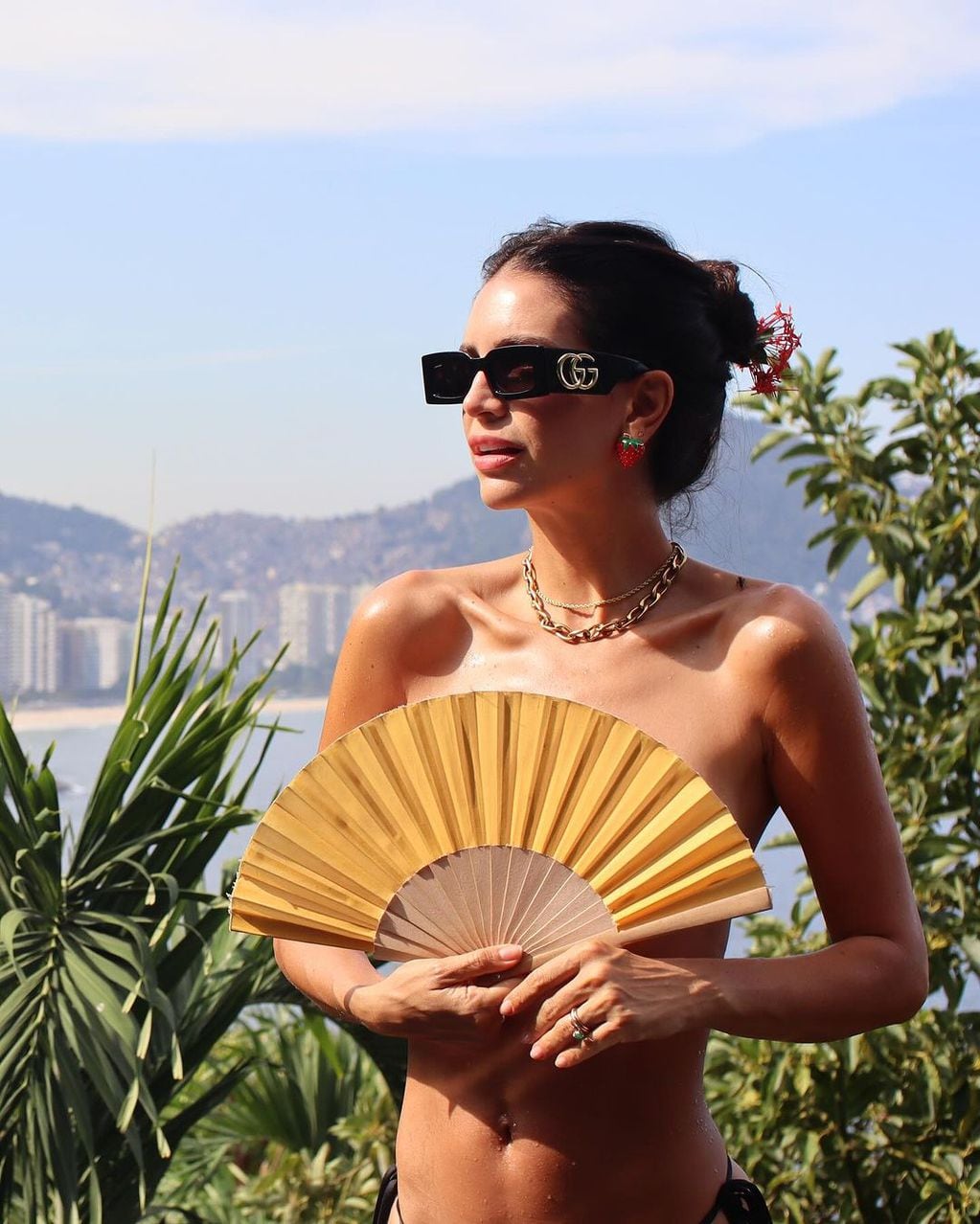 El toples de Zaira Nara que encendió Instagram y sorprendió a todos desde Brasil