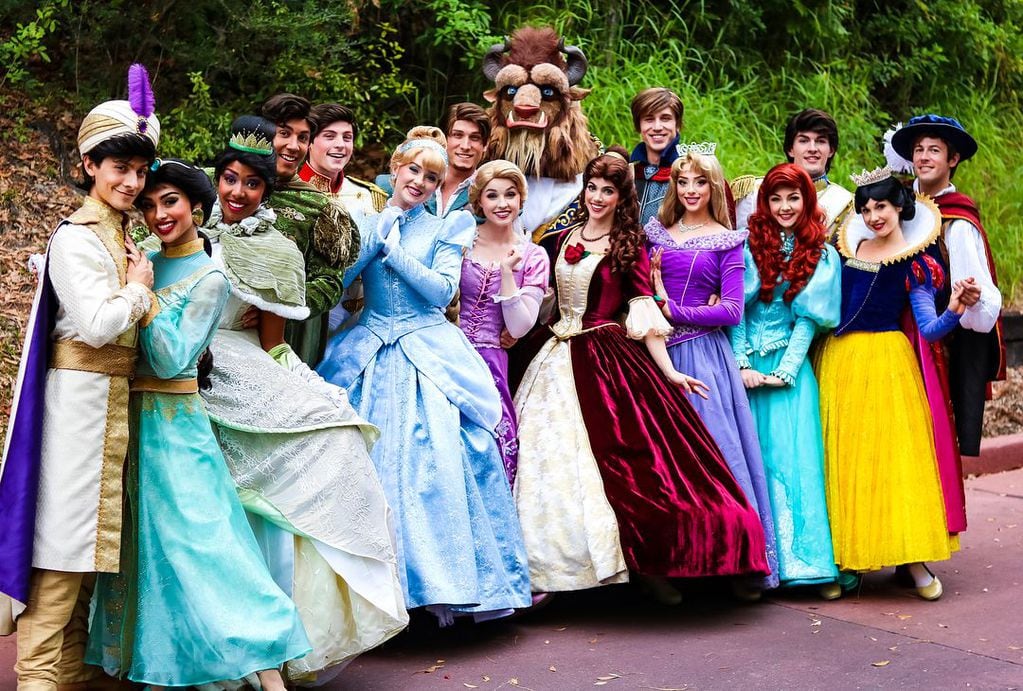 Princesas y Príncipes de Disney