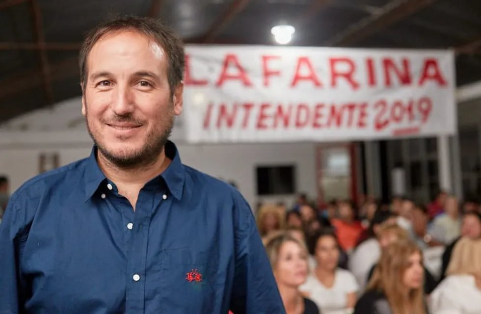 Daniel Lafarina candidato intedencia de Arroyito por la línea craverista