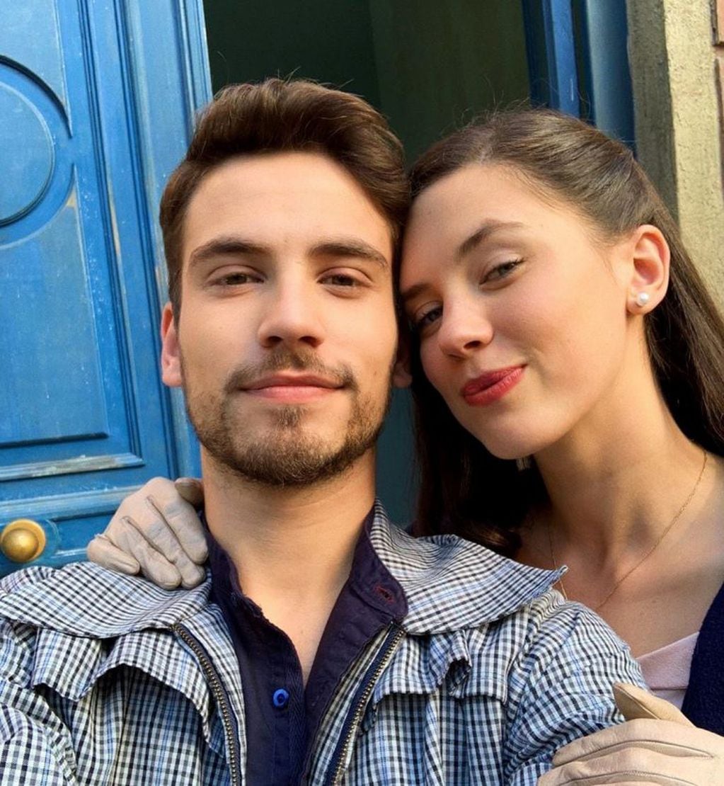 Delfina Chaves y Albert Baró (Foto: Instagram)