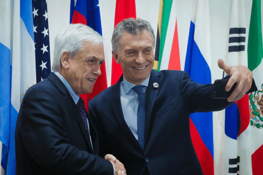 Mauricio Macri y Sebastián Piñera.  (Foto / Presidencia)