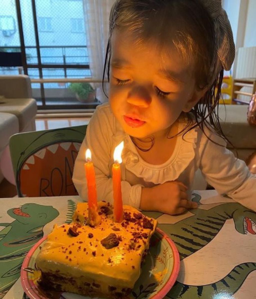 Valentina cumplió 2 añitos