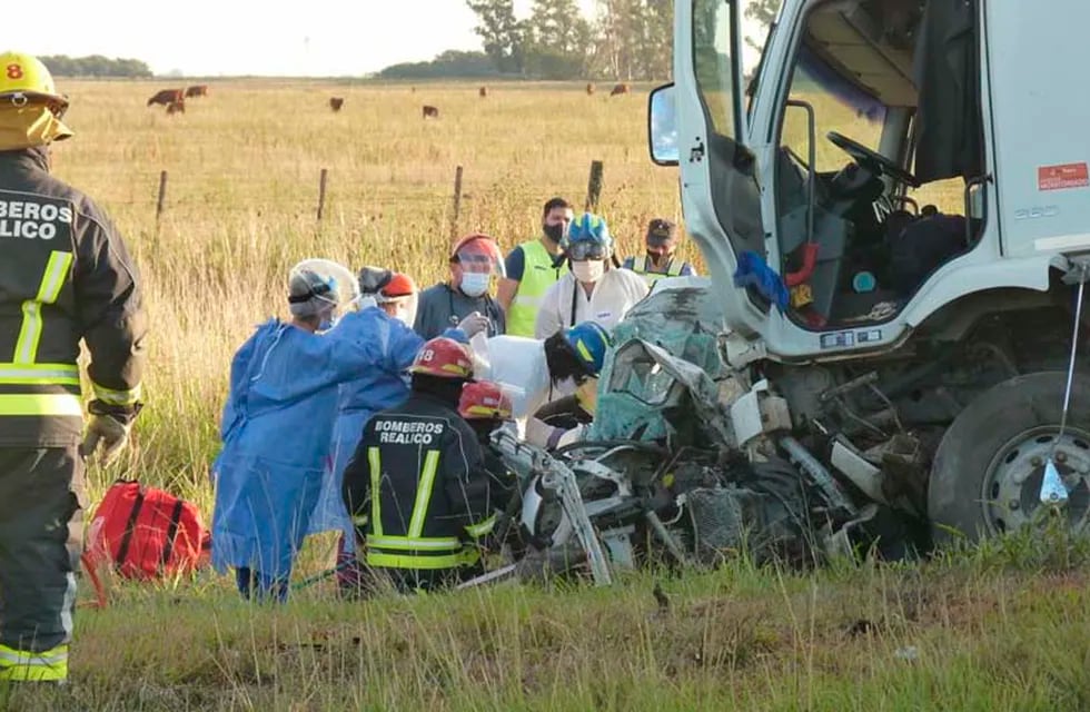 Accidente fatal sobre la Ruta Nacional N° 188 (Infotec)