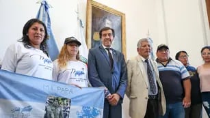 Veteranos de Malvinas con el gobernador Sadir (Jujuy)