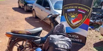 Se recuperó una motocicleta que había sido robada en Oberá