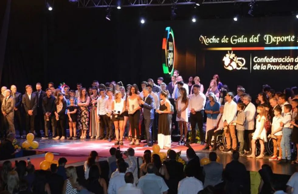 La Confederación de Deportes de la Provincia de Córdoba tuvo su noche de gala.