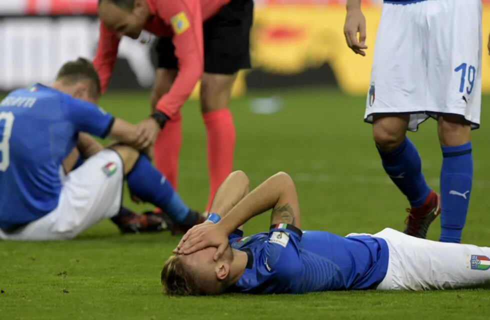 La selección de Italia, una de las grandes ausentes de Qatar.