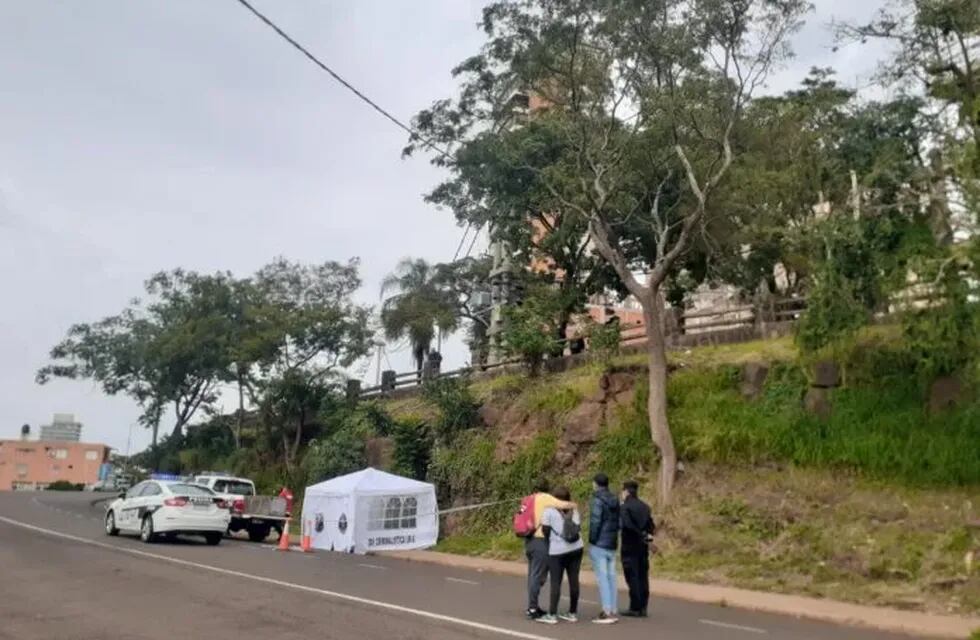 Posadas | un hombre cayó desde uno de los miradores del Cerro Pelón y falleció