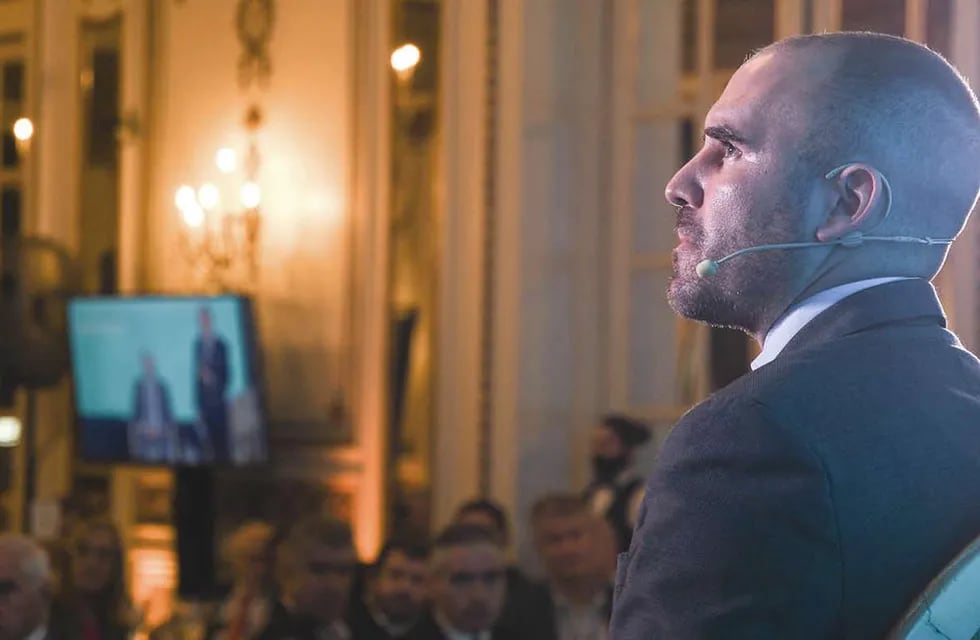 El ministro Martín Guzmán brindó una conferencia en Salta y habló del 2023. (foto: Camila Godoy/Télam).