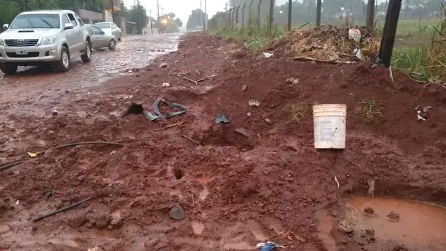 Conexiones clandestinas causan serios daños en un acueducto en Puerto Iguazú