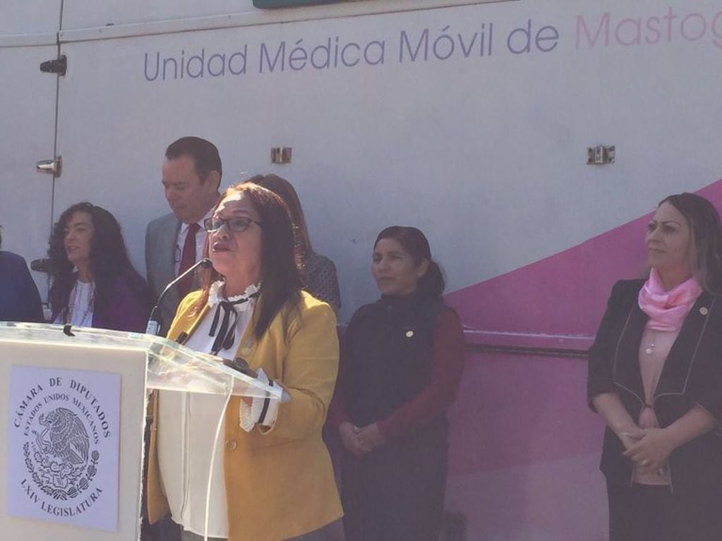 Carmen Medel Palma, la diputada mexicana que se enteró del asesinato de su hija en plena sesión.