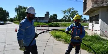 Personal de la EPE realizó reparaciones en Rosario