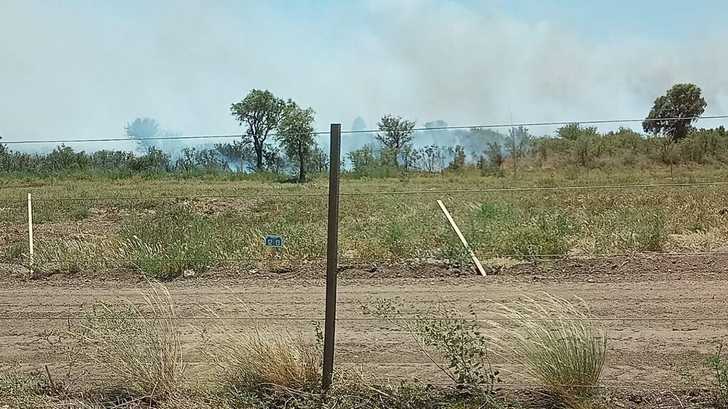 Incendios en distintos puntos de San Luis