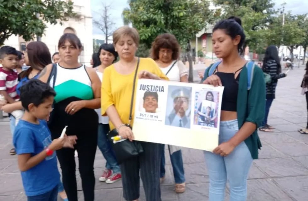Marcha por Fernando Báez en Jujuy