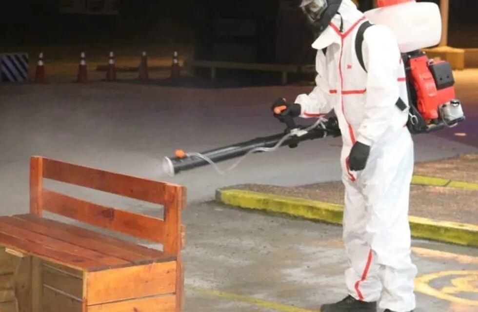 Defensa Civil Tolhuin recibió nuevos equipos de desinfección