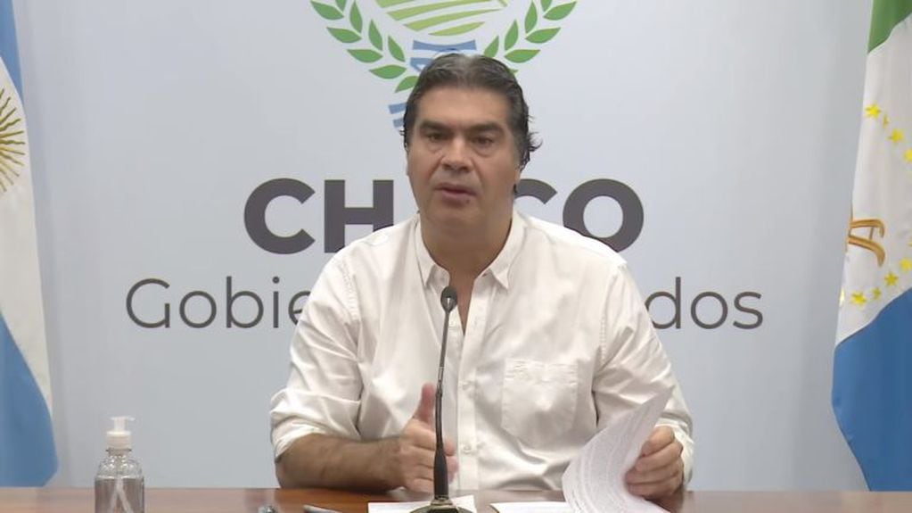 Capitanich explicó como continuará la cuarentena en el Chaco. (Web).