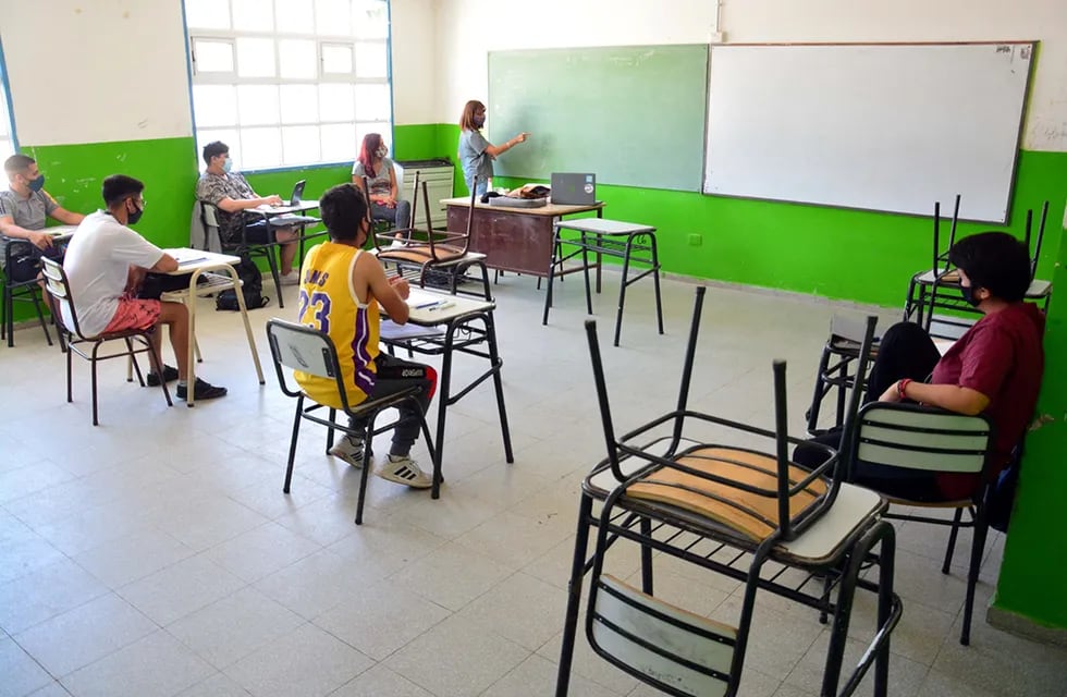 Clases presenciales secundario secundaria alumnos

Foto Telam : Marcelo Ochoa