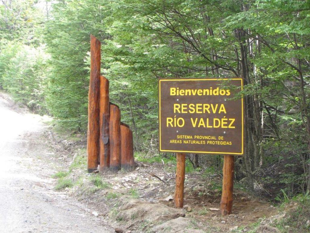 Reserva Río Valdéz.