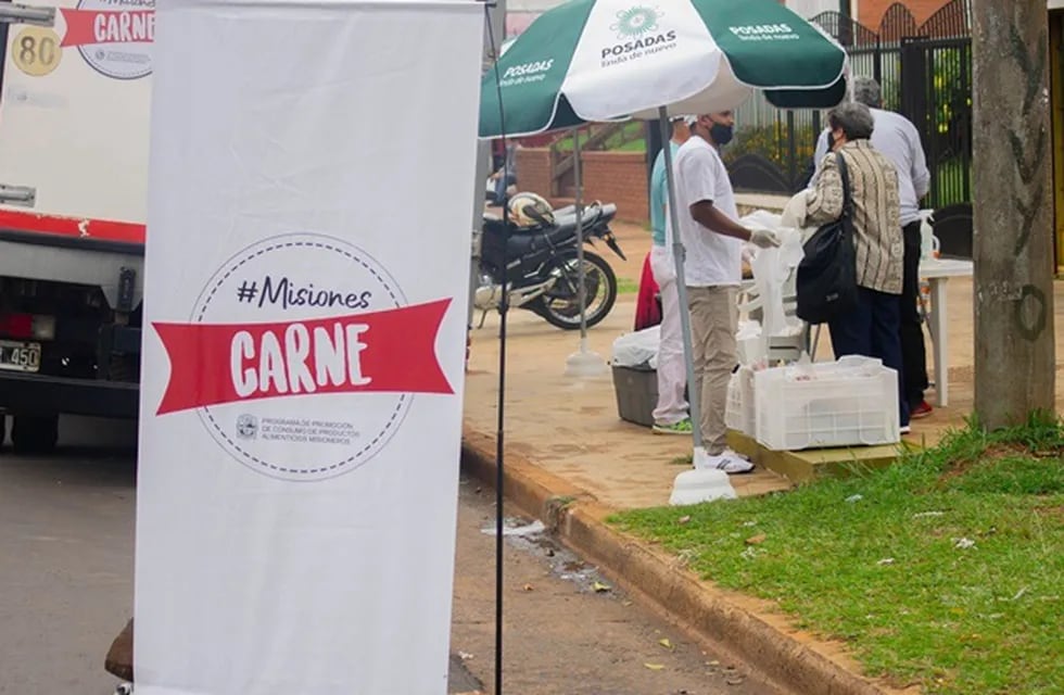 “Misiones Carne” se hace presente en la capital provincial en esta jornada.