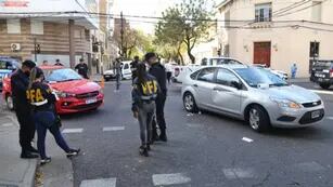 Pelea entre automovilistas en Rosario