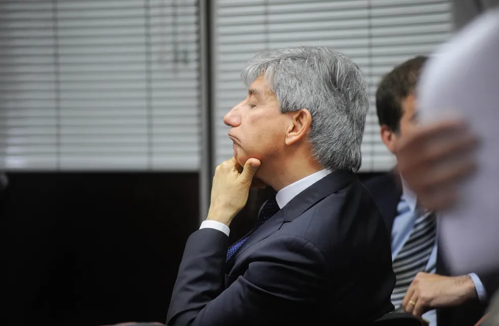 Walter bento Juez de Mendoza durante el juicio en el Consejo de la Magistratura de la ciudad de Buenos Aires Argentina (Foto Federico Lopez Claro).