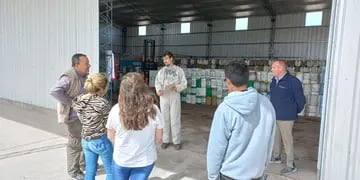 Alumnos de la Escuela Agraria Nº 1 visitaron el CAT de Tres Arroyos