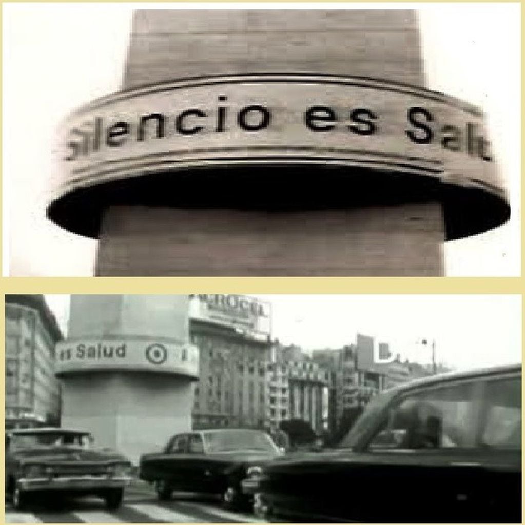 El Obelisco durante la dictadura