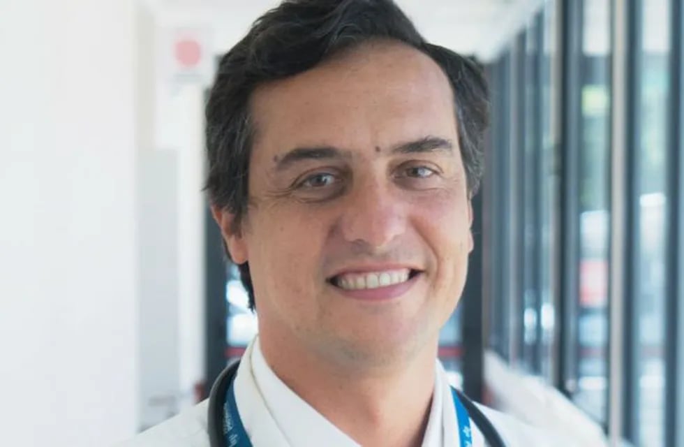 Doctor Alejandro Peirone (Jefe de Cardiología Pediátrica del Hospital Privado).