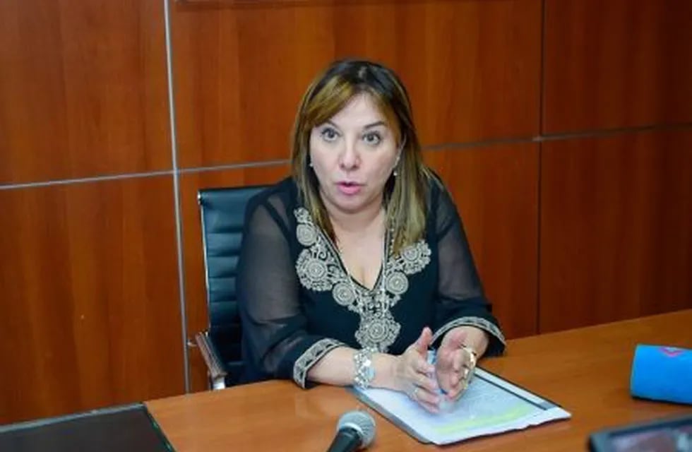 María Cecilia Velázquez, presidenta del Consejo Provincial de Educación,