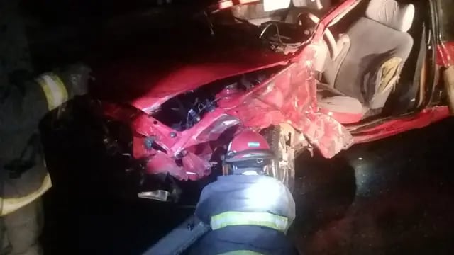 Accidente Ruta 19 en cercanías de Arroyito