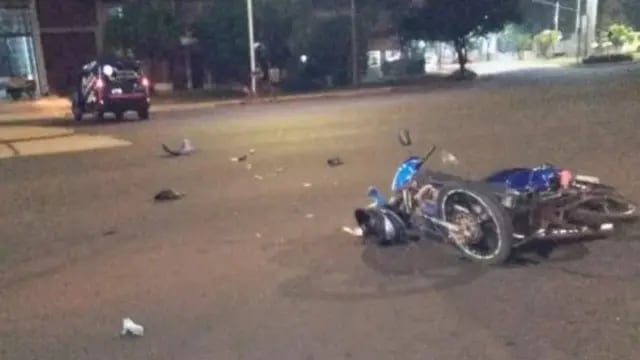 Accidente vial en Posadas dejó un saldo de dos heridos