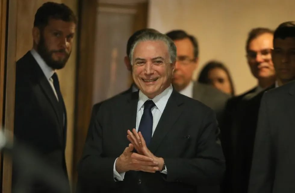 El presidente de Brasil Michel Temer.