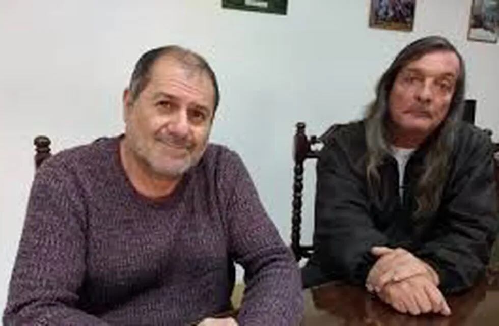 Víctor Lescano y Sergio Karlem.