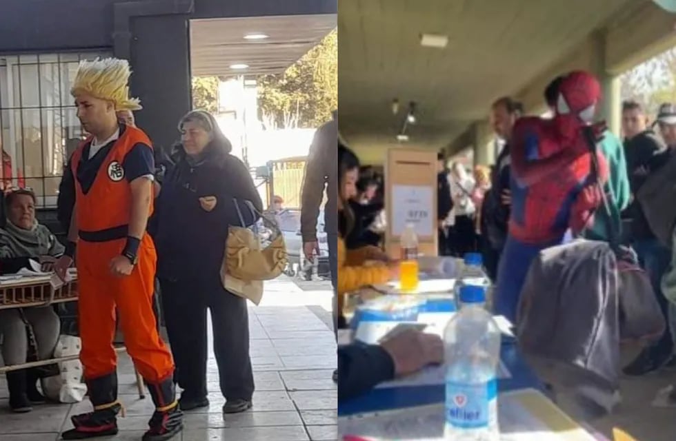 Spiderman y Goku: ellos también votaron en estas PASO 2023