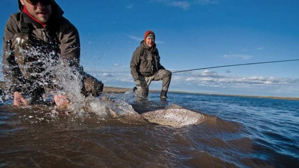 Pesca en Tierra del Fuego