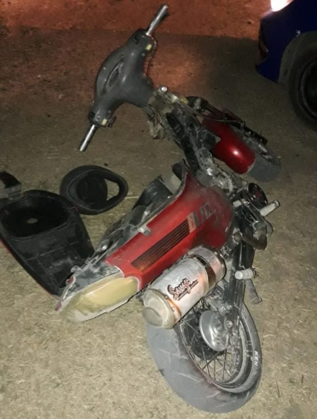 Robo de moto en Alta Gracia (Policía de Córdoba)