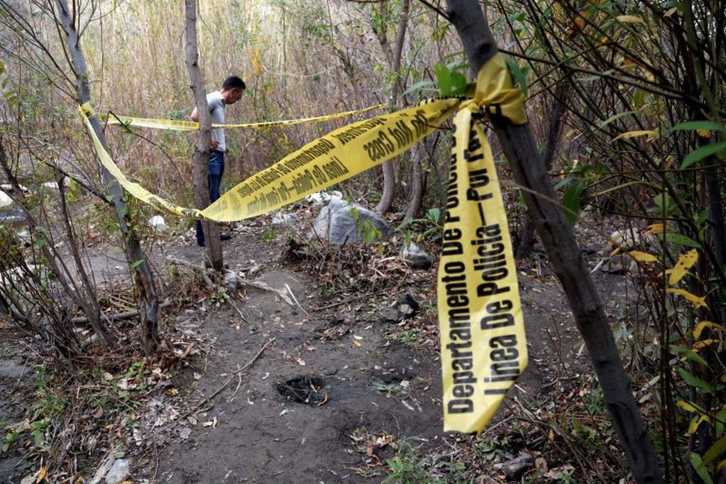 El cuerpo de Mark Salling se encontró hacia las 9 de la mañana en el lecho de un río en Sunland, un barrio situado en el norte de Los Ángeles. (AP Photo/Reed Saxon)