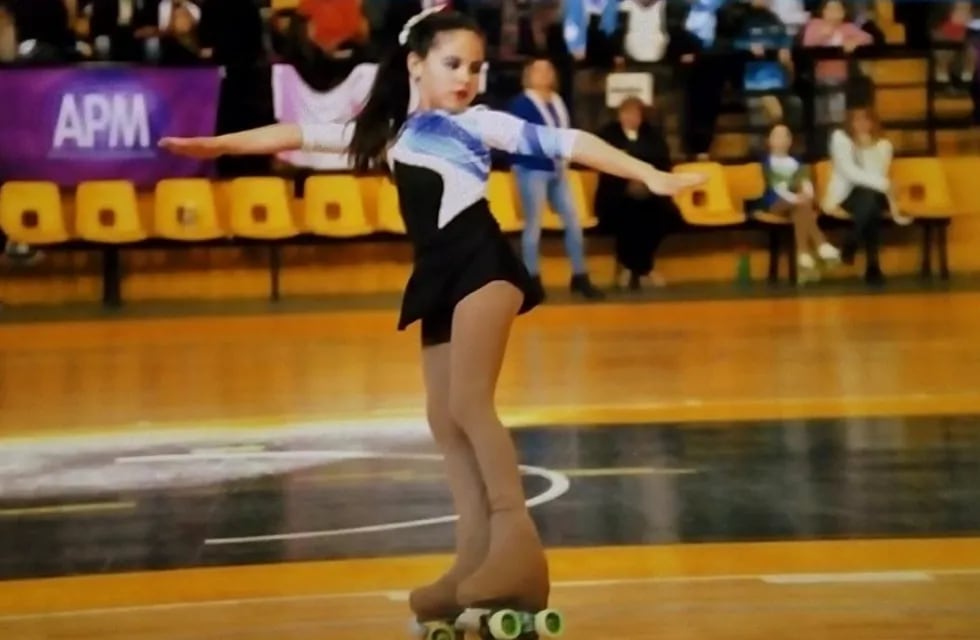 Naomi Cuello patinadora de Maipú.